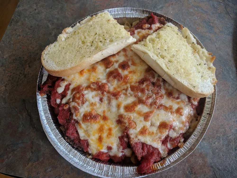 Eggplant Parmigiana & Pasta