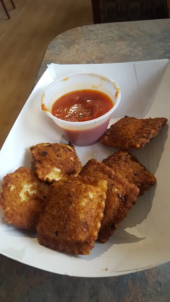 Toasted Cheese Raviolis